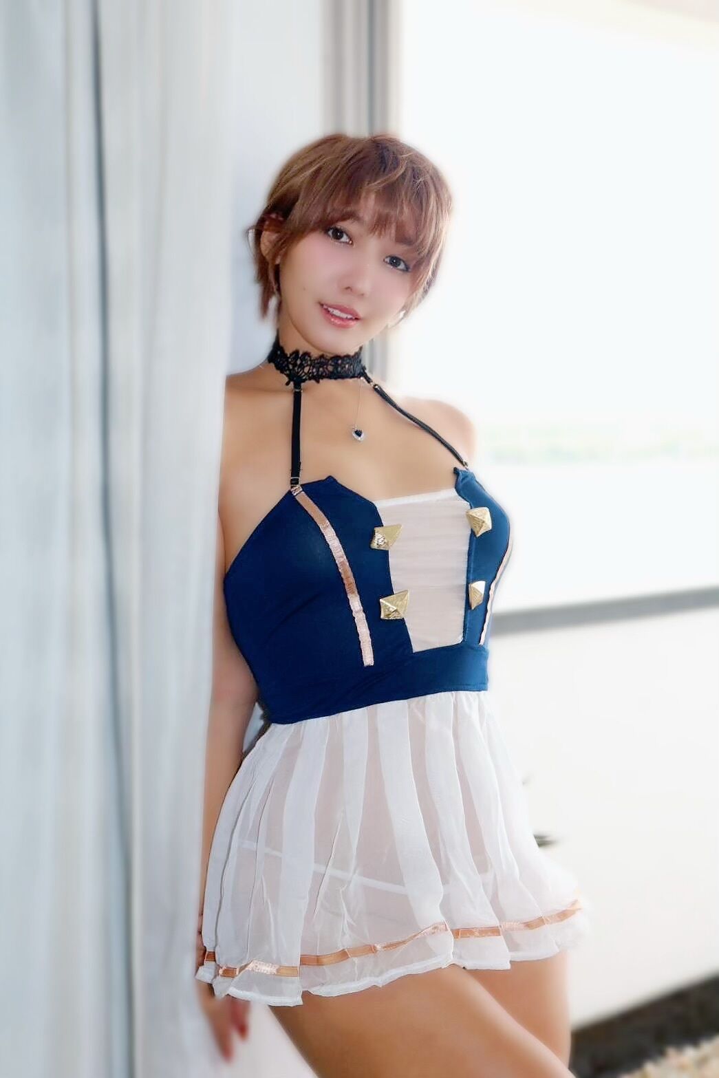 今日はガーリーチックに