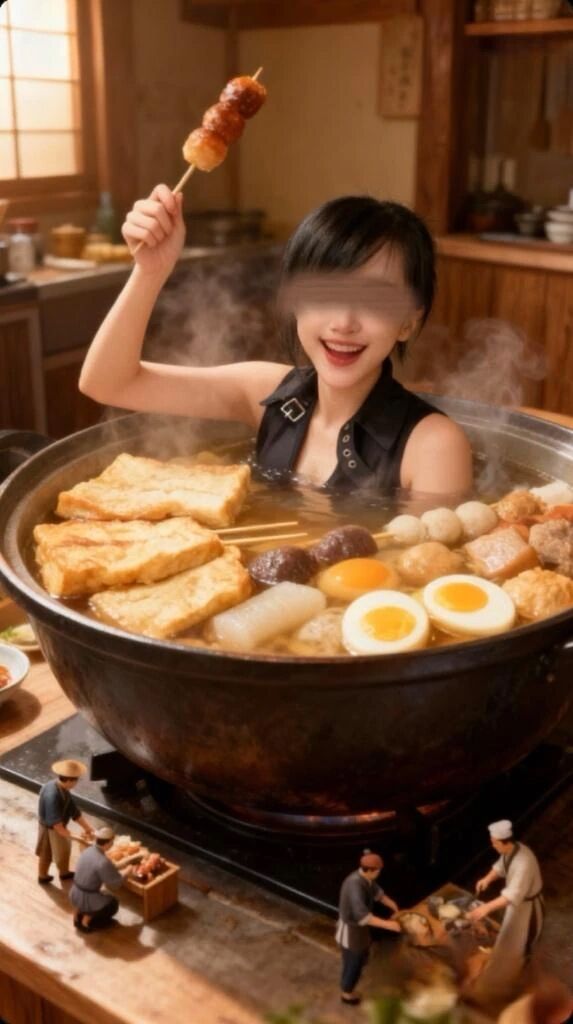 【AI】おでん風呂