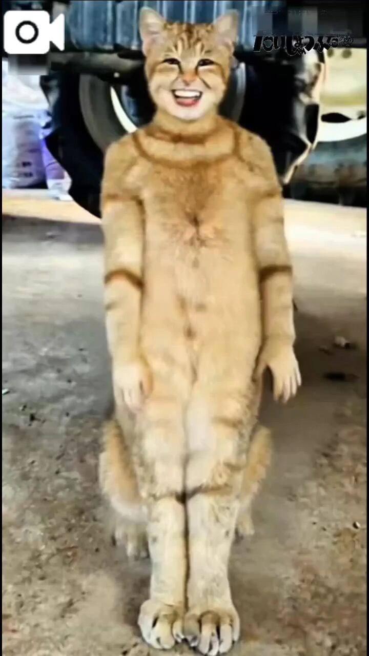 【AI】変なねこさん