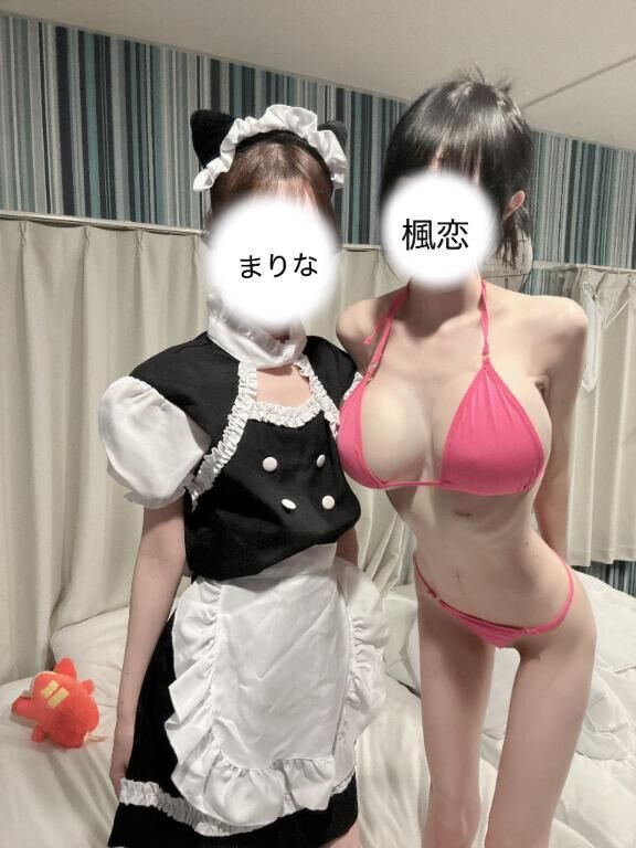 本日お掃除メイドとマイクロビキニガール