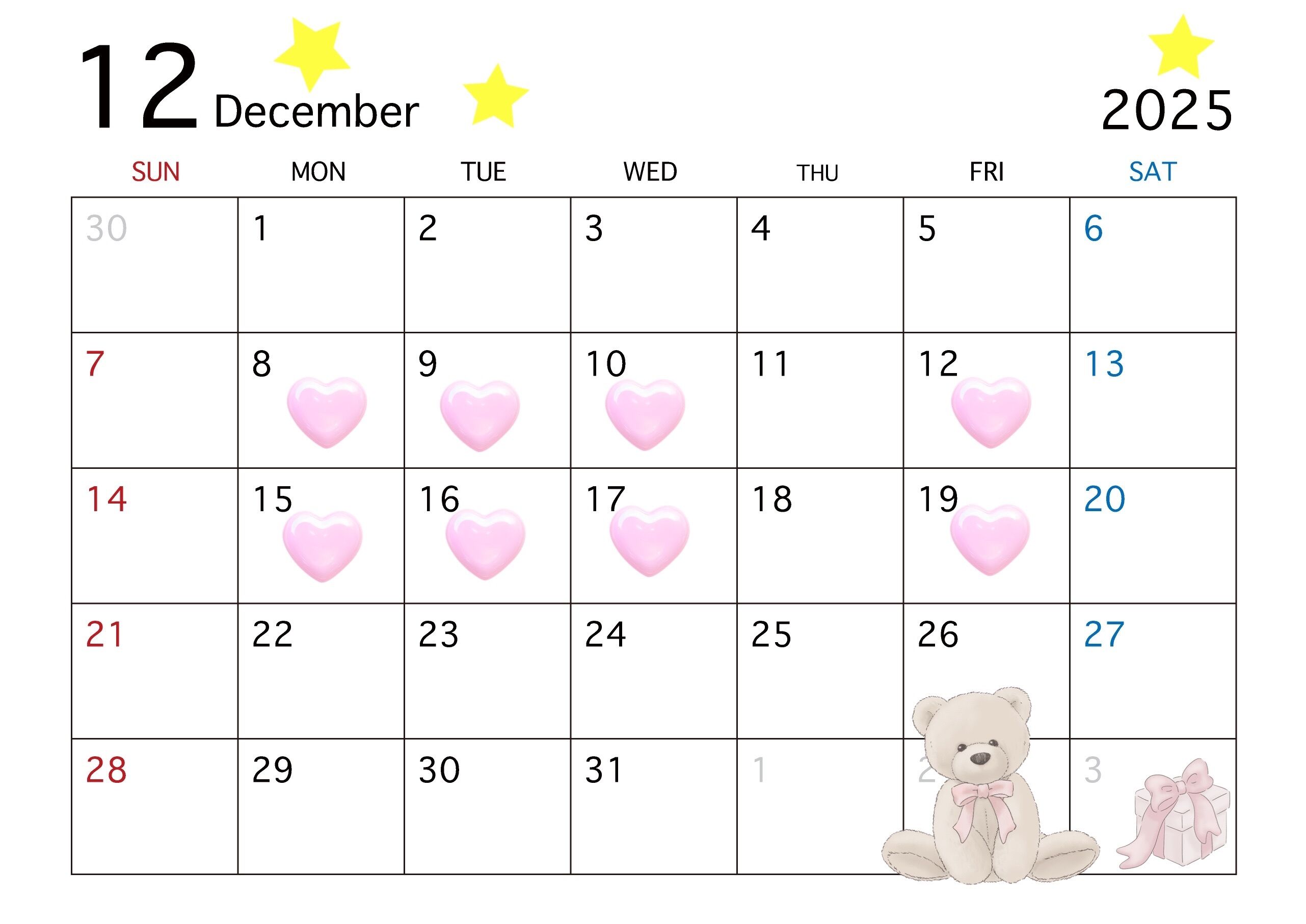 少し早いけど&#10084;&#65038;