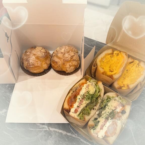 仲直りシュークリーム♡