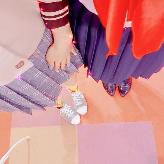 友達と一緒でした♪