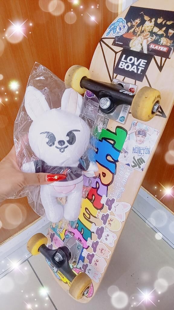 実は私スケボー好き♪