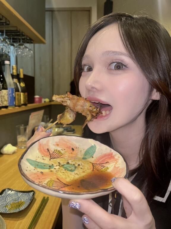 大食い女子は性に貪欲♡♡