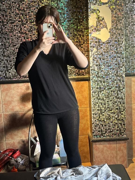 この時期からの黒フェチ姿