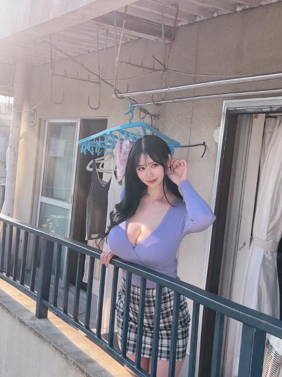 柵に乳のせ