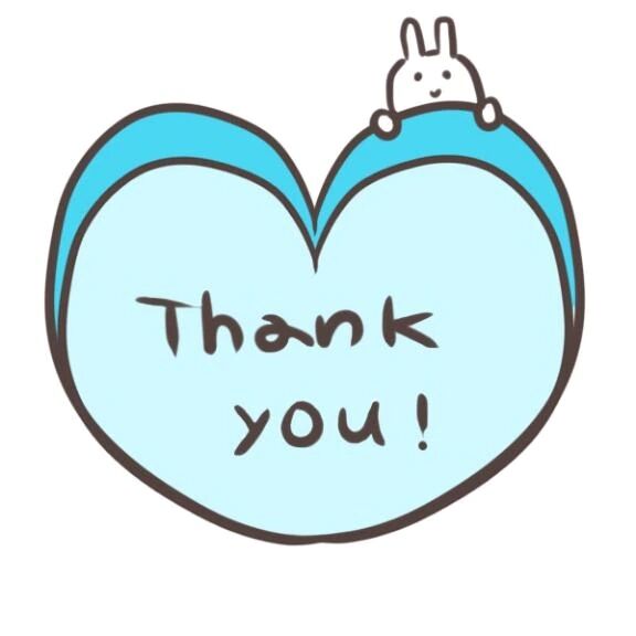 お礼☆