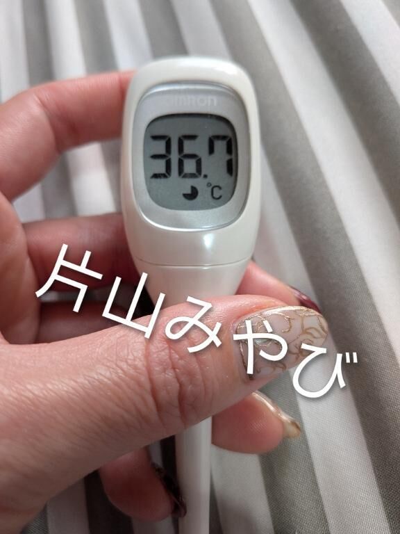 本日の体温(*´Д｀)
