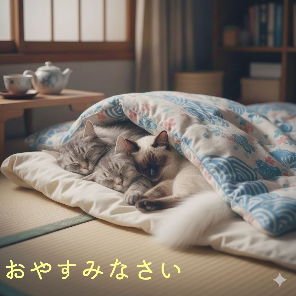 おやすみなさい☆