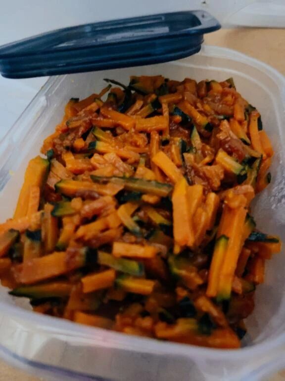 かぼちゃのきんぴら