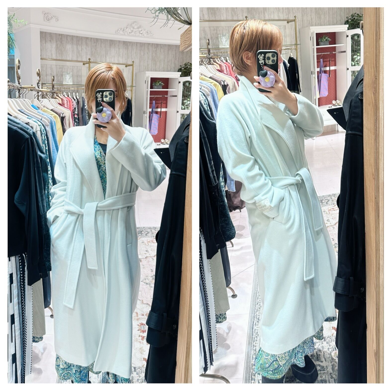 ホワイトに少しブルーがかかったブルーホワイト冀懶