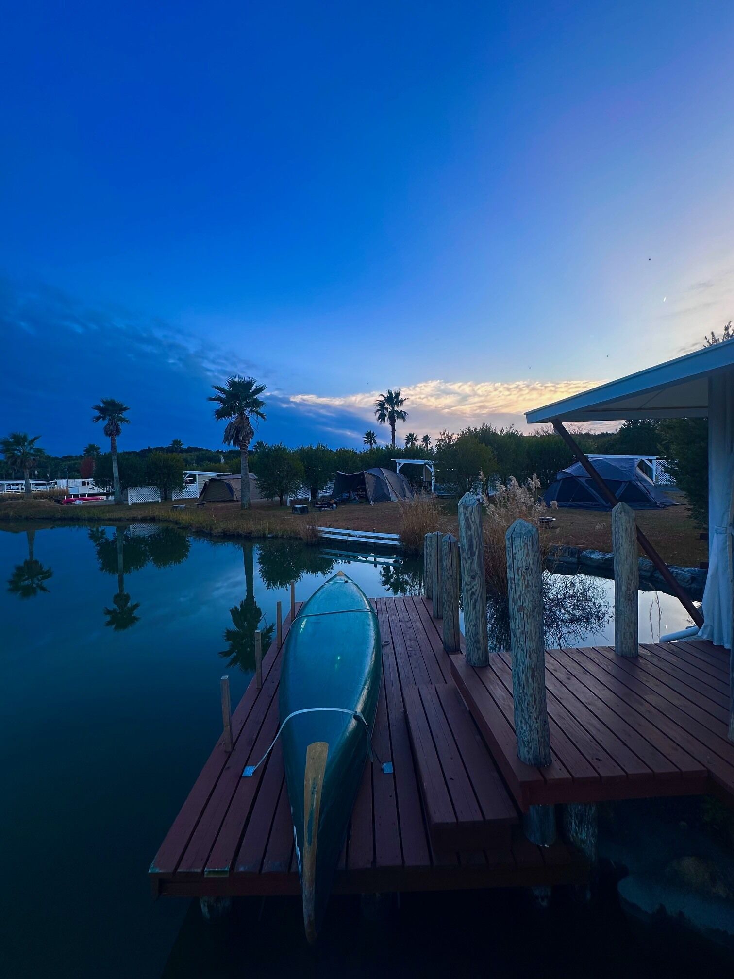 部屋のランクによってカヌーついてくる