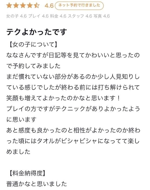 【お礼写メ日記】