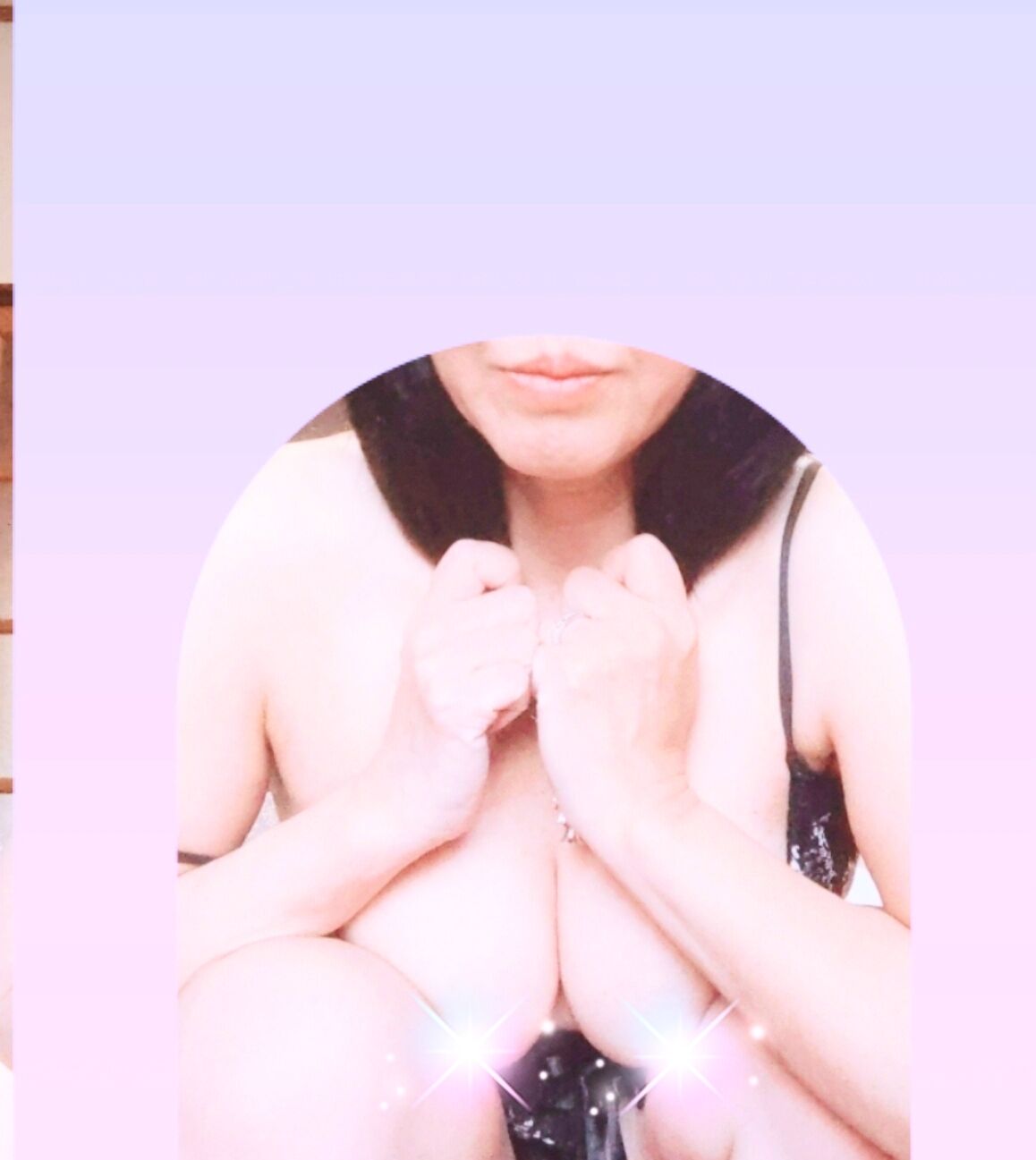 舐めたり咥えたり…