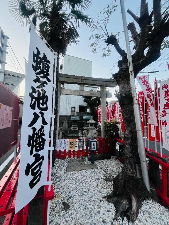 【♡♡】蝮が池八幡宮♡龍神と辨財天