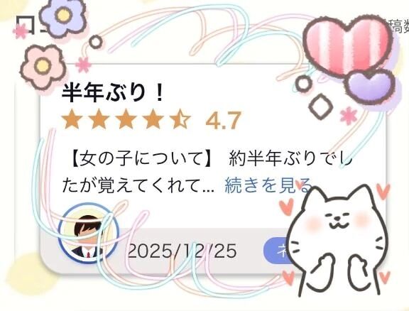 【お礼写メ日記】