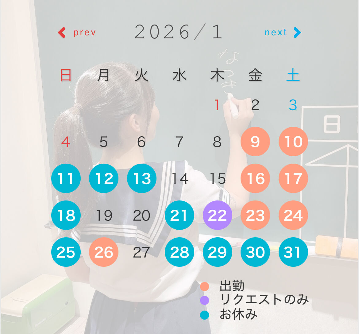 いまのところ...♡