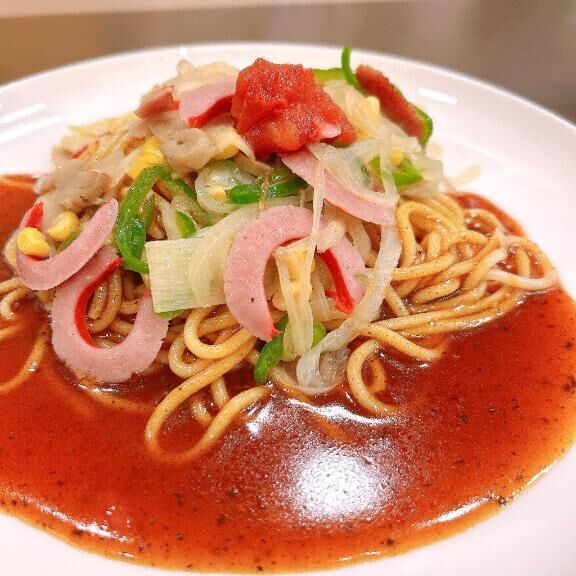 あんかけパスタ