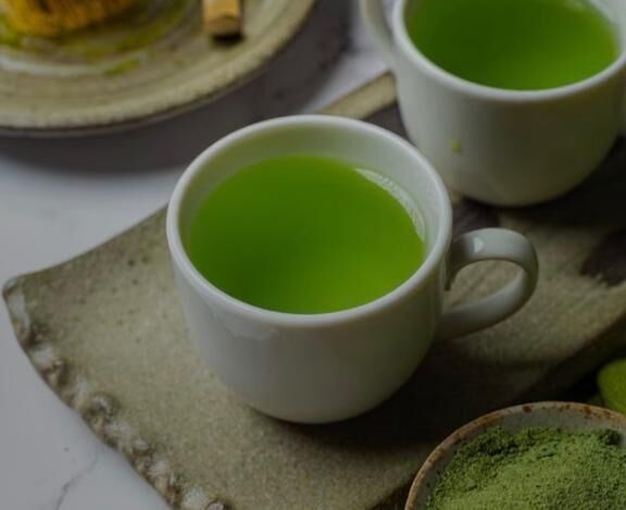 deep green tea