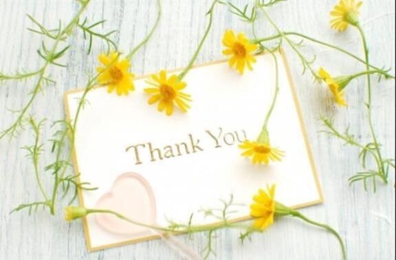 昨日のお礼です