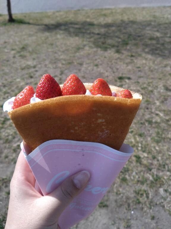 クレープ😋