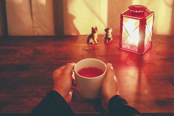 夜のあと、ひと息