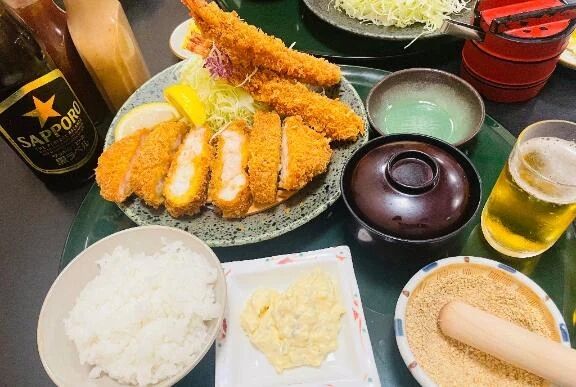 ひさびさの定食😳