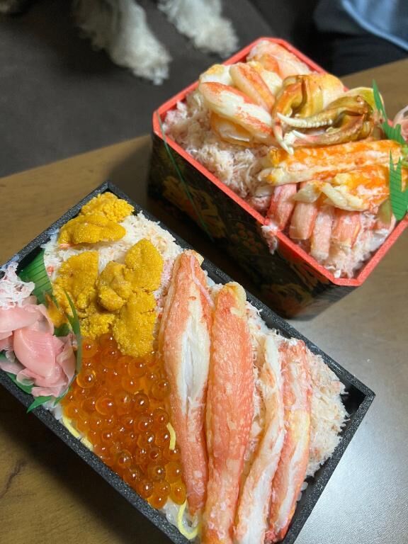 カニ弁当