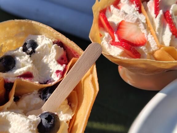 あつ麦＆クレープ♡