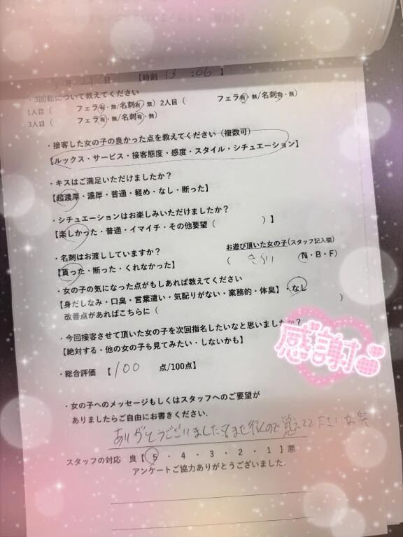 【お礼写メ日記】