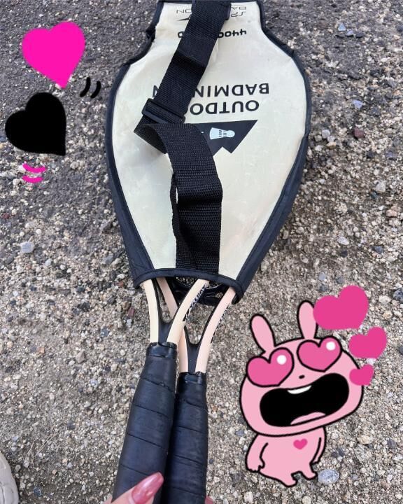 バトミントン♡
