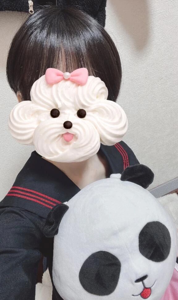 教室の窓から桜の雨