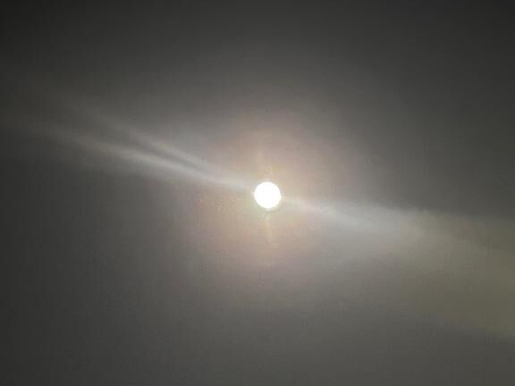 満月♡の夜に同じ空を