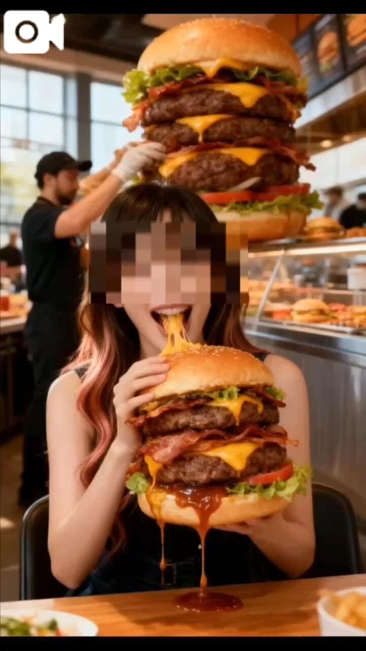 りな-【AI】食欲爆発！🍔