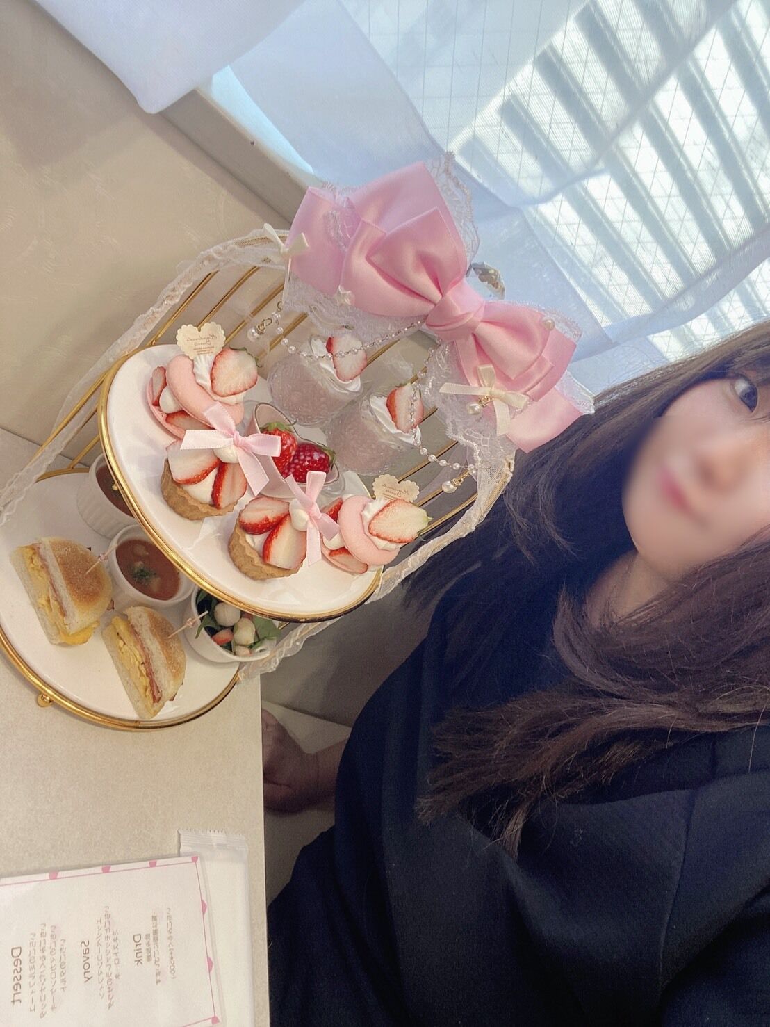 アフタヌーンティー(*´ω｀*)