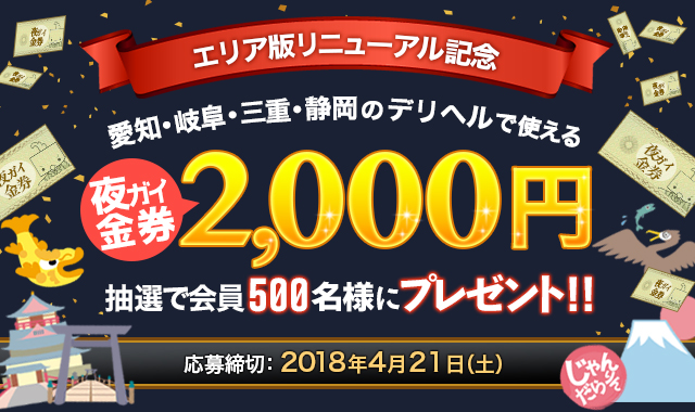 夜遊びガイド抽選会